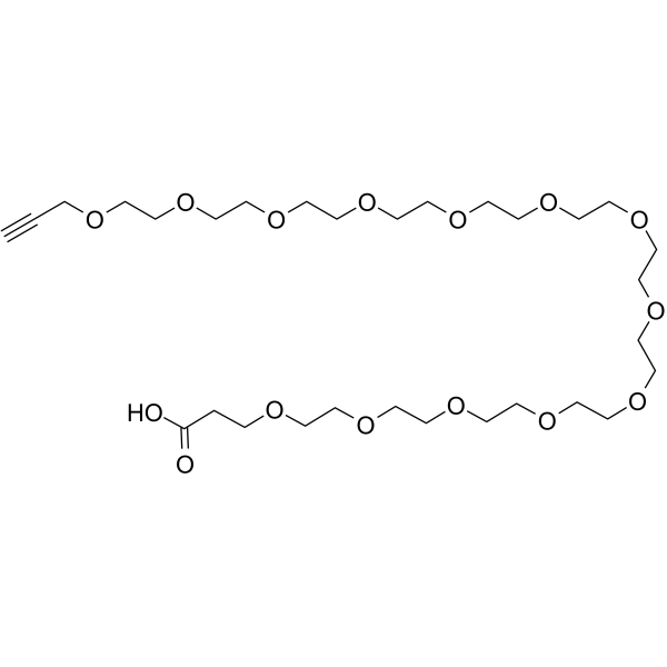 Propargyl-PEG13-acid图片
