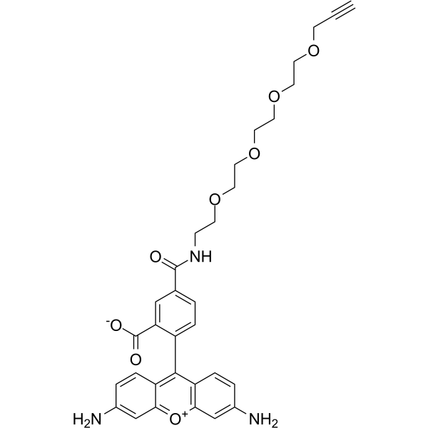 Carboxyrhodamine 110-PEG4-alkyne图片