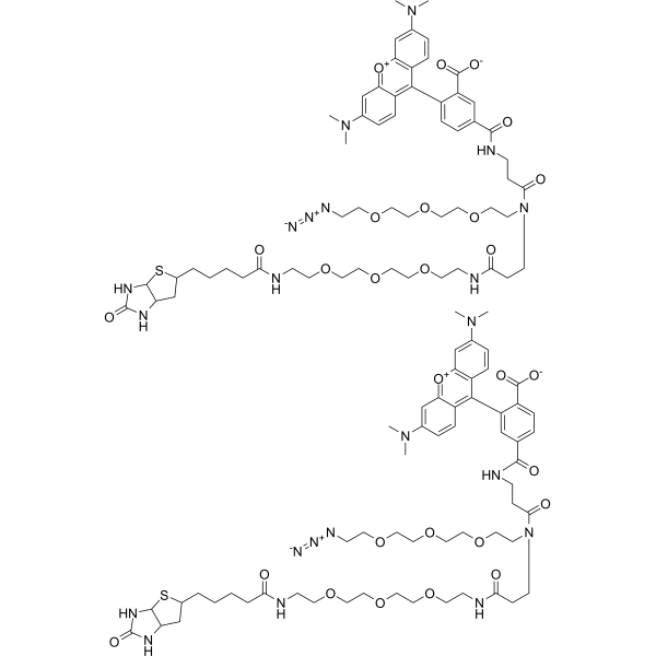 TAMRA-Azide-PEG-biotin图片
