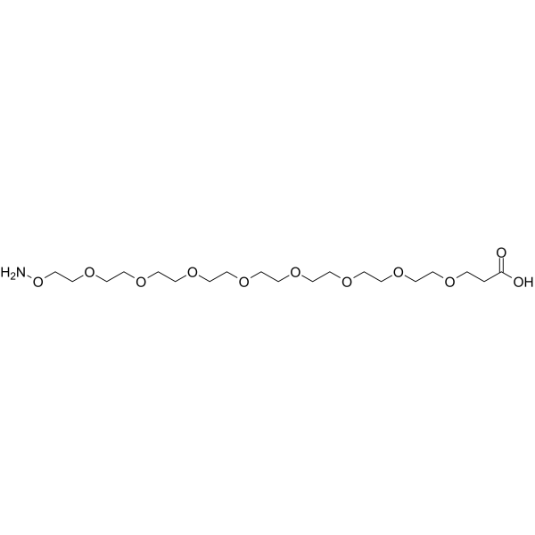 Aminooxy-PEG8-acid图片