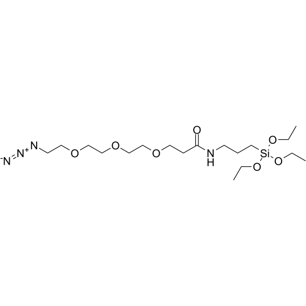 Azido-PEG3-amide-C3-triethoxysilane图片