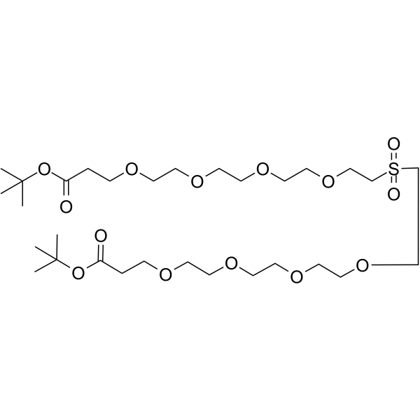 Boc-PEG4-sulfone-PEG4-Boc图片