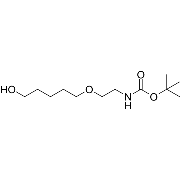 Boc-NH-PEG1-C5-OH图片