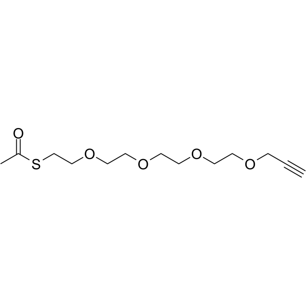 S-acetyl-PEG4-propargyl图片