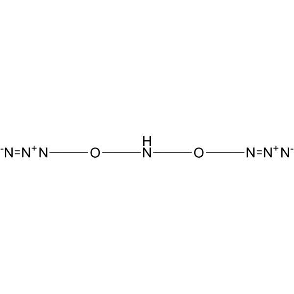 NH-bis(C2-PEG1-azide)图片