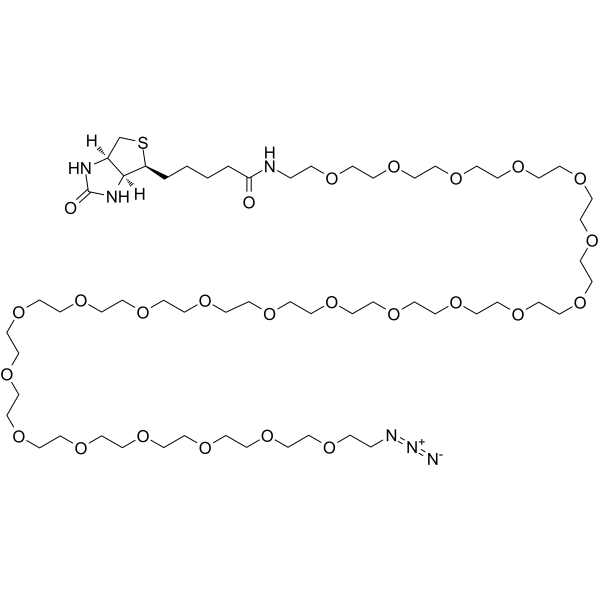 Biotin-PEG23-azide图片