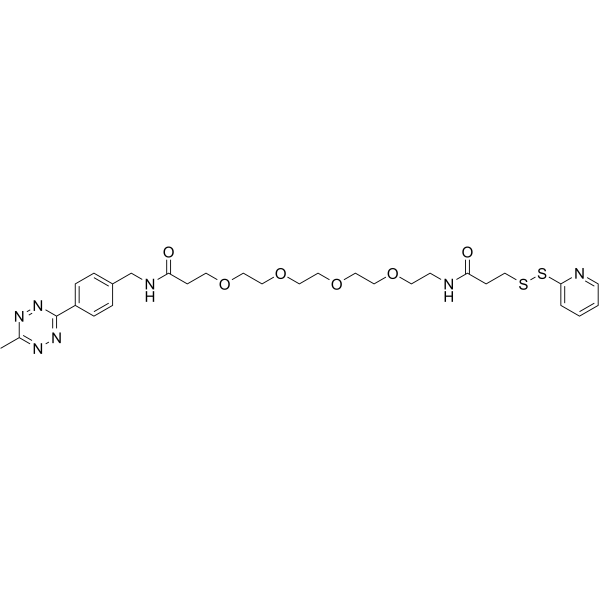 Methyltetrazine-PEG4-SSPy图片