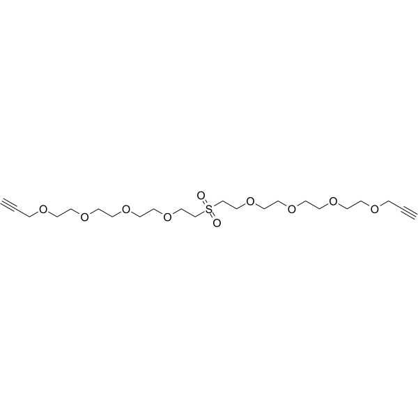 Propargyl-peg3-sulfone-peg3-propargyl图片