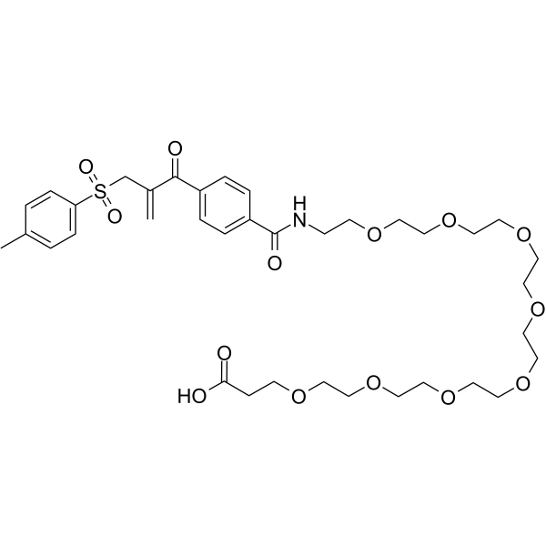 Active-mono-sulfone-PEG8-acid图片