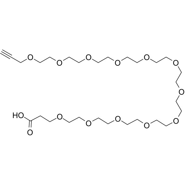 Propargyl-PEG12-acid图片