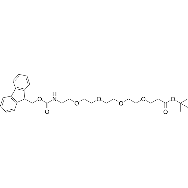 FmocNH-PEG4-t-butyl ester图片