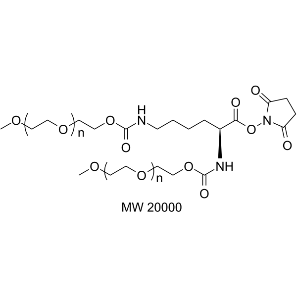 m-PEG-Lys-NHS ester(MW 20000)图片