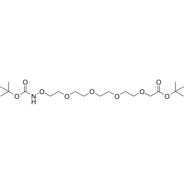 Boc-Aminooxy-PEG4-CH2-Boc图片