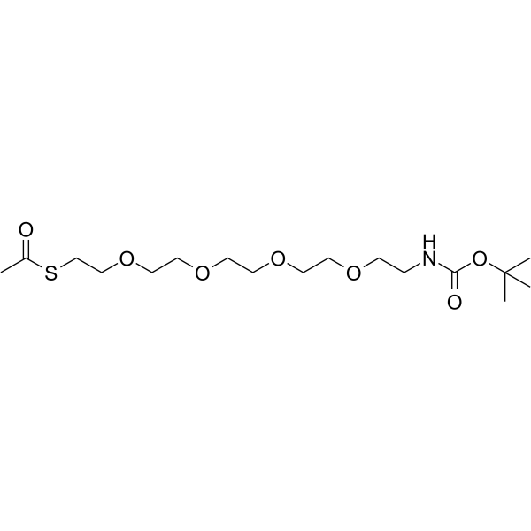 S-acetyl-PEG4-NHBoc图片