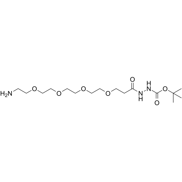 Amino-PEG4-hydrazide-Boc图片