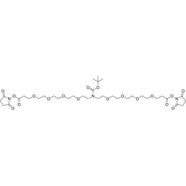 N-Boc-N-bis(PEG4-NHS ester)图片