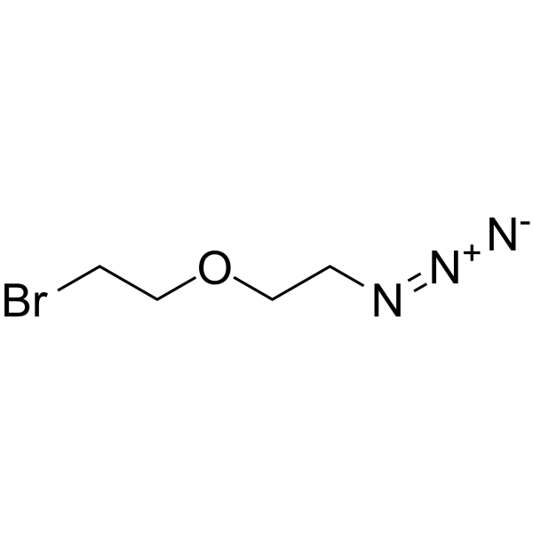 Bromo-PEG1-C2-azide图片