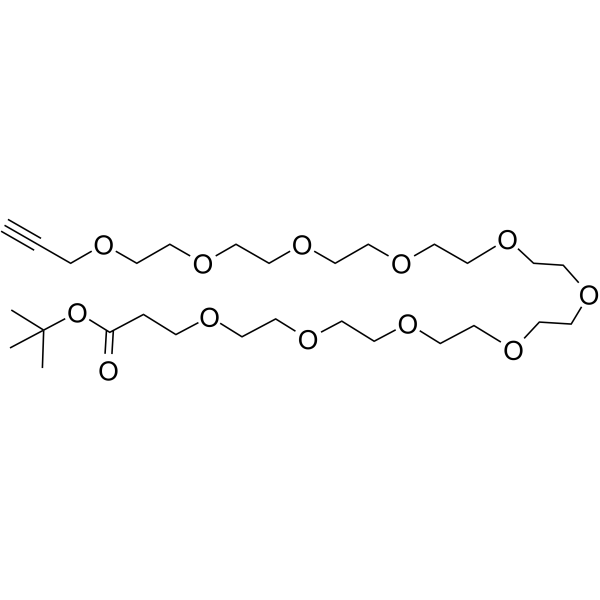 Propargyl-PEG10-Boc图片