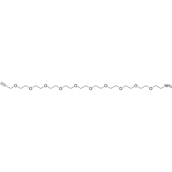 Propargyl-PEG10-amine图片