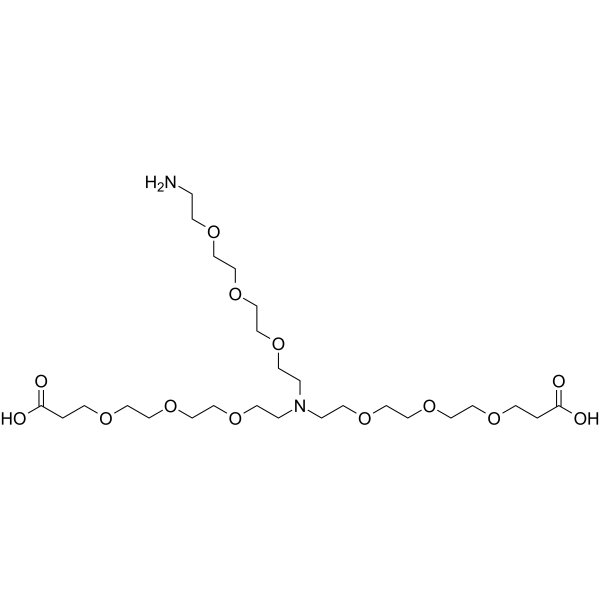 N-(Amino-PEG3)-N-bis(PEG3-acid)图片