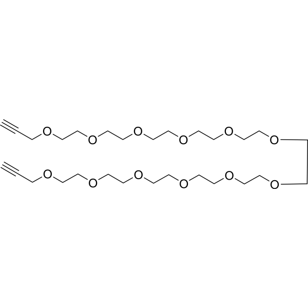 Bis-propargyl-PEG11图片