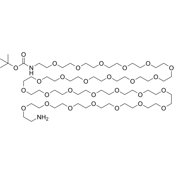 Boc-NH-PEG26-C2-NH2图片