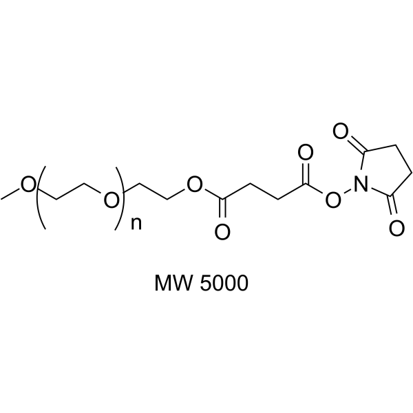 m-PEG-Succinimidyl Succinate(MW 5000)图片
