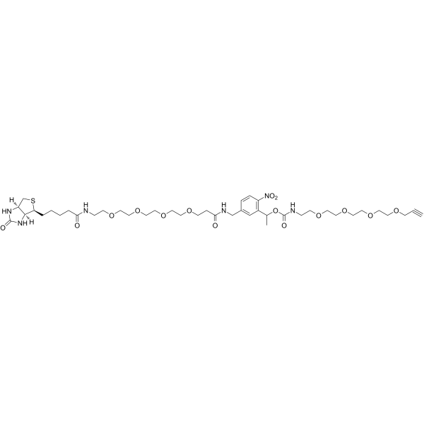 Biotin-PEG4-PC-PEG4-alkyne图片