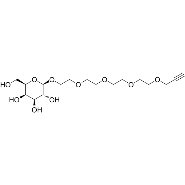 Propargyl-PEG4-beta-D-glucose图片
