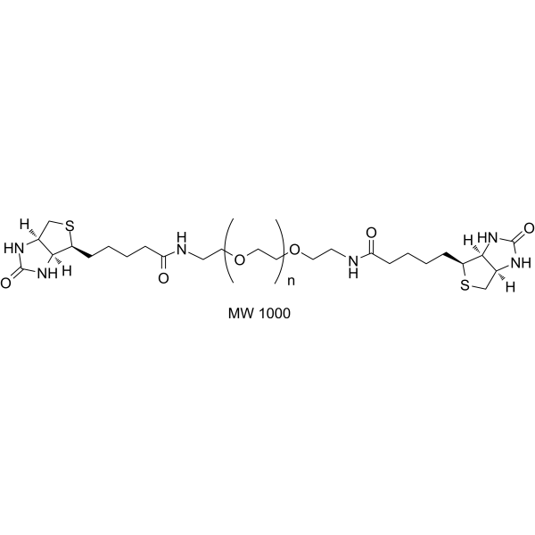 Biotin-PEG-Biotin(MW 1000)图片