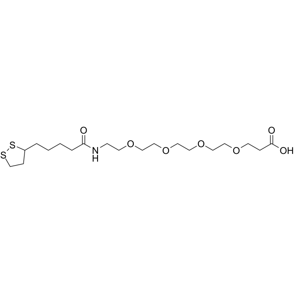 Lipoamido-PEG4-acid图片