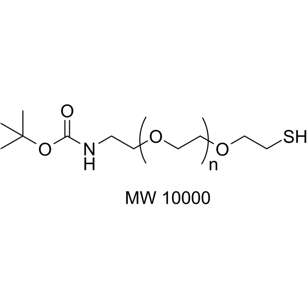 Boc-NH-PEG-Thiol(MW 10000)图片