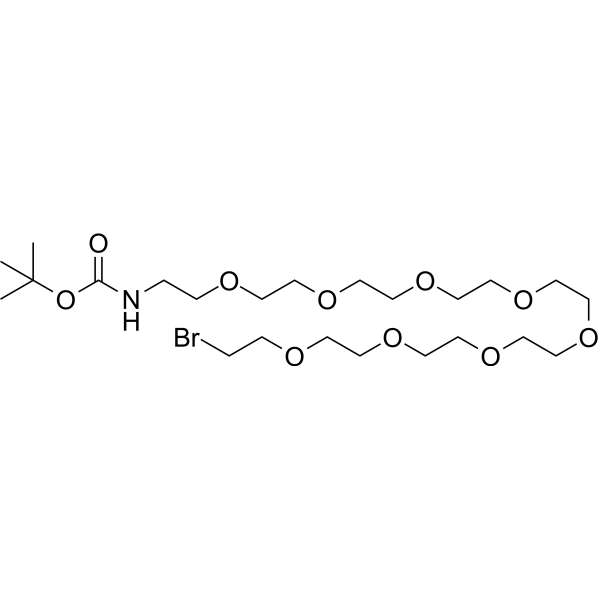 Boc-NH-PEG8-C2-Br图片