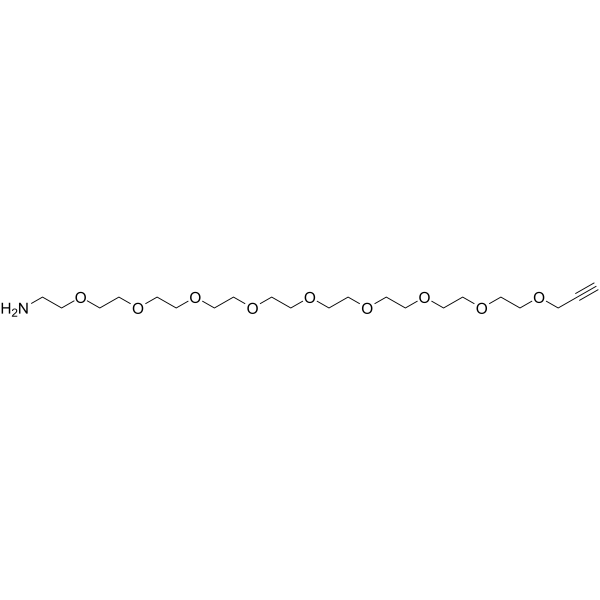 Propargyl-PEG9-amine图片
