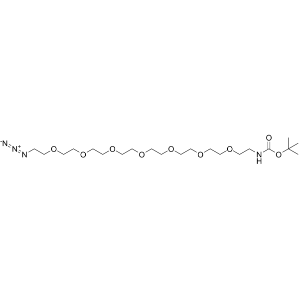 Boc-NH-PEG7-azide图片