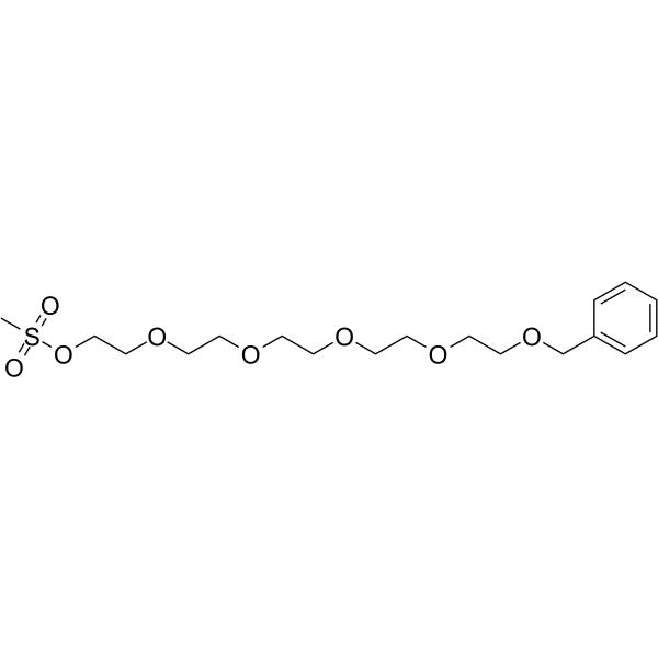 Benzyl-PEG5-Ms图片