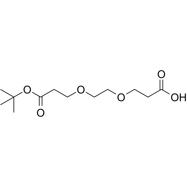 Acid-PEG2-C2-Boc图片