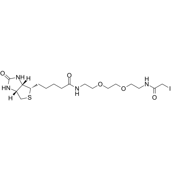 Biotin-PEG2-C2-iodoacetamide图片