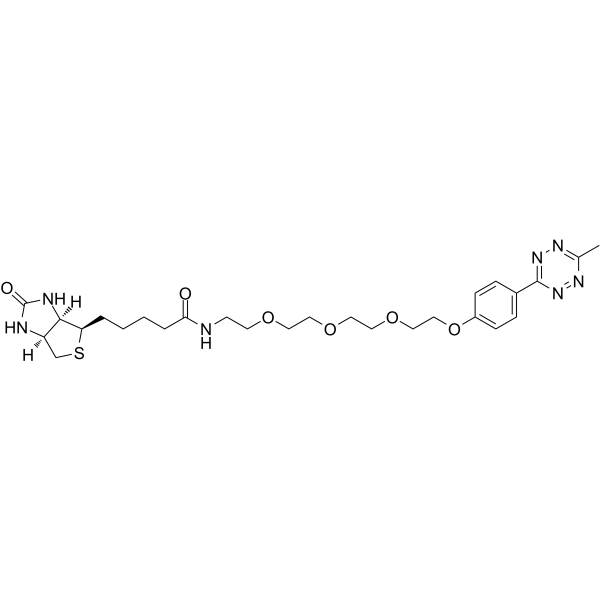 Biotin-PEG4-methyltetrazine图片