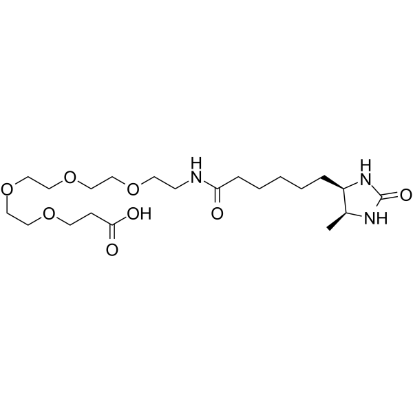 Desthiobiotin-PEG4-acid图片