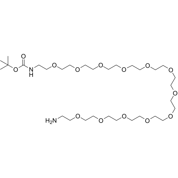 Boc-NH-PEG12-NH2图片