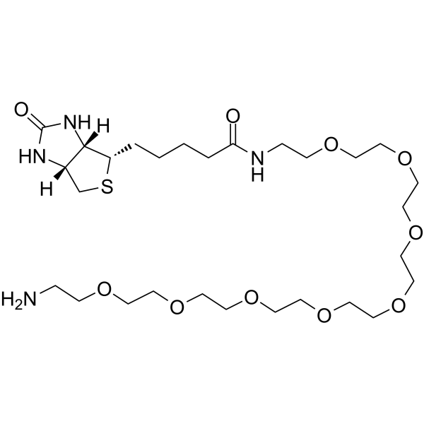 Biotin-PEG8-amine图片