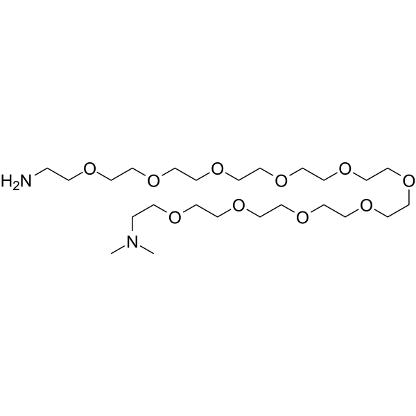 NH2-PEG10-C2-dimethylamino图片