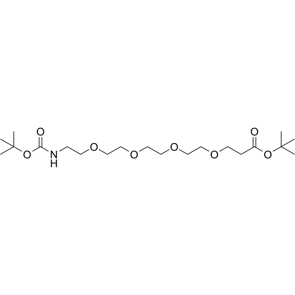Boc-NH-PEG4-C2-Boc图片