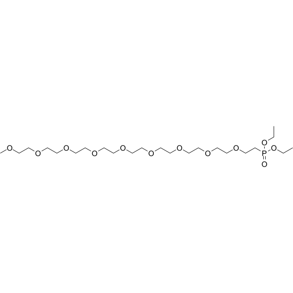 m-PEG9-phosphonic acid ethyl ester图片
