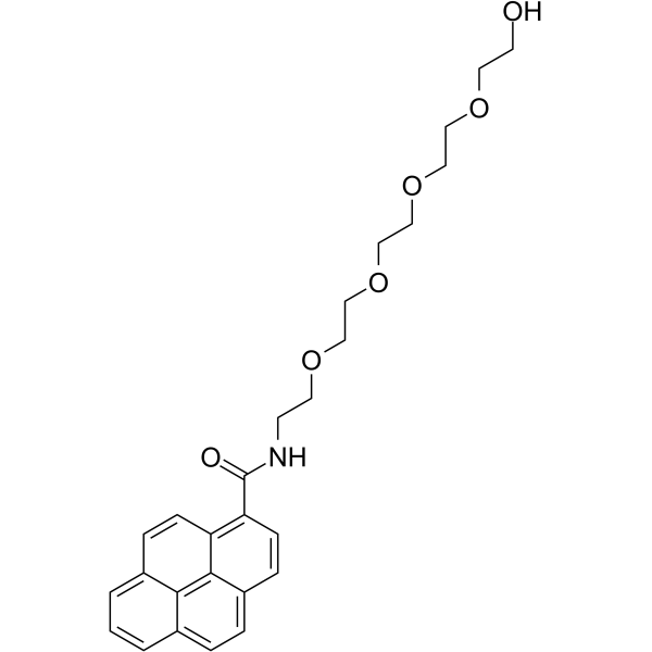 Pyrene-PEG5-alcohol图片