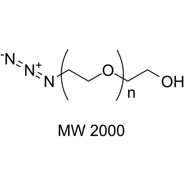 Azide-PEG-alcohol(MW 2000)图片