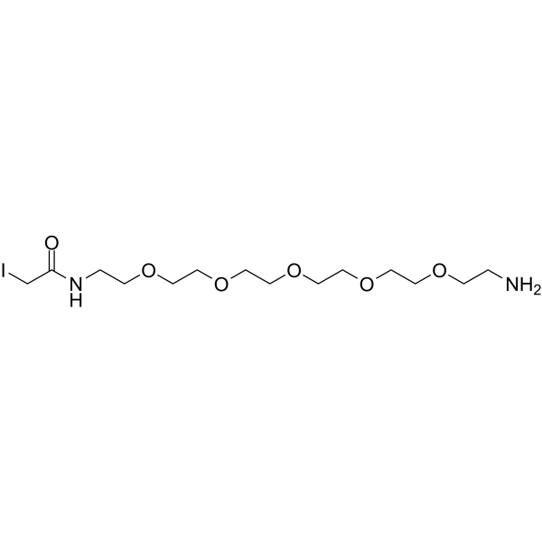 Iodoacetamide-PEG5-NH2图片