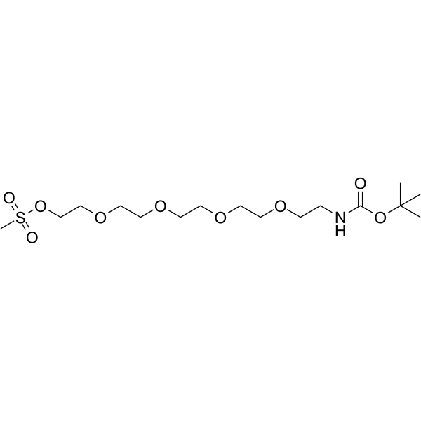 Boc-N-Amido-PEG5-Ms图片