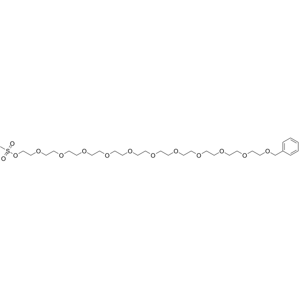Benzyl-PEG11-MS图片